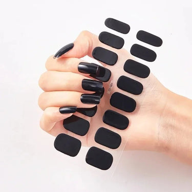 Semi - Cured Gel Nail / solid Colour - LightsBetter